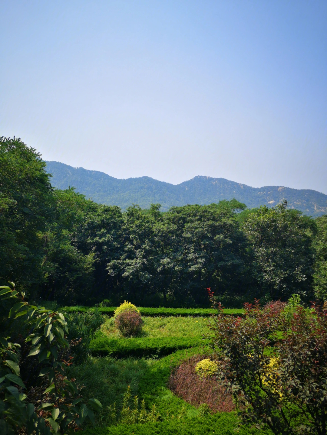 夏日山中拼音图片