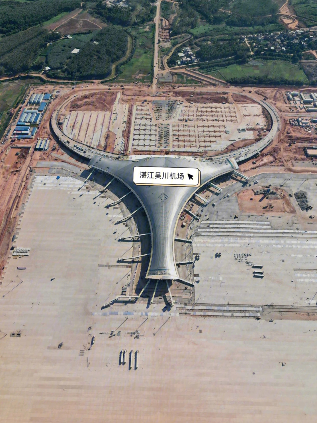 吴川机场卫星图图片