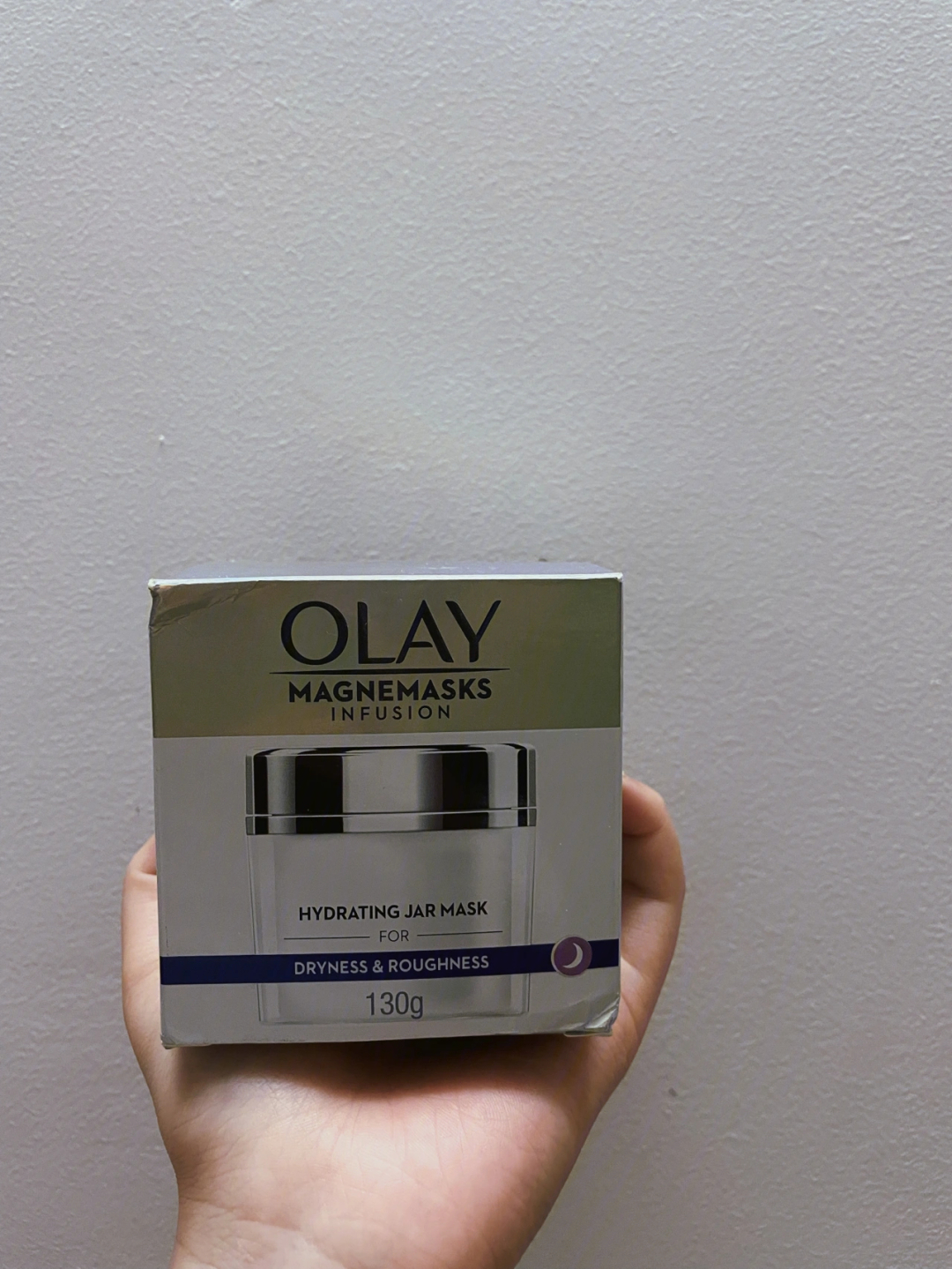 olay玉兰油水感透白光塑晚安面膜