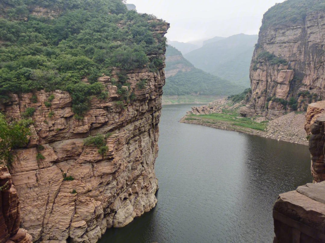 沙河峡沟水库图片