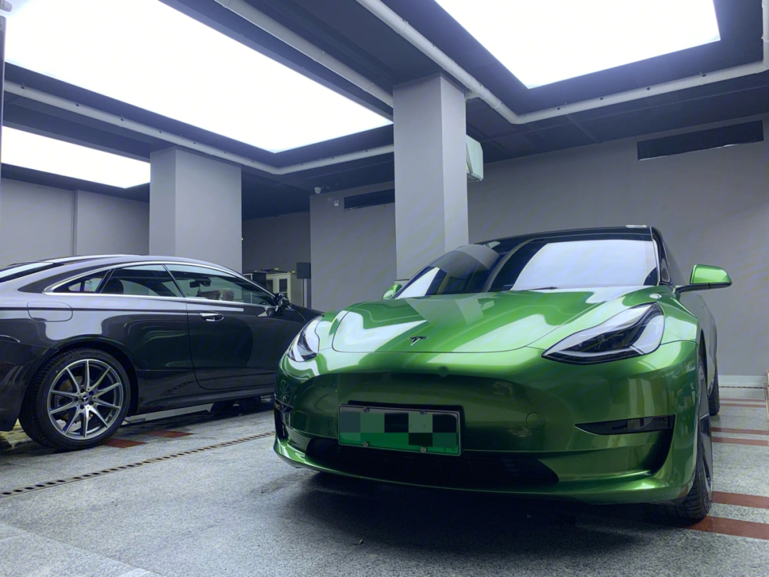 特斯拉model3曼巴绿怎么样