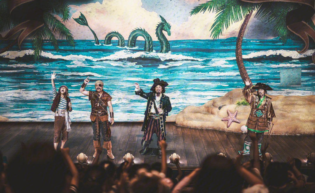 迪士尼加勒比海盗表演图片