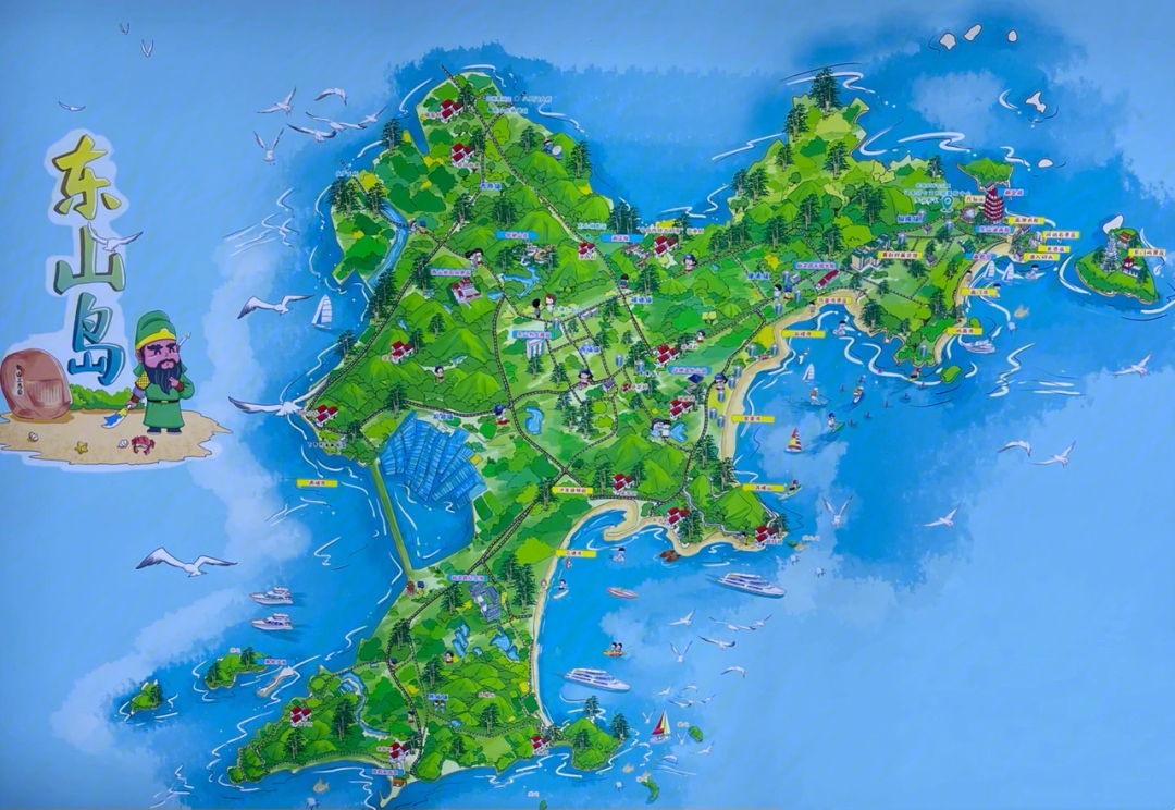 东山岛地图高清地图图片