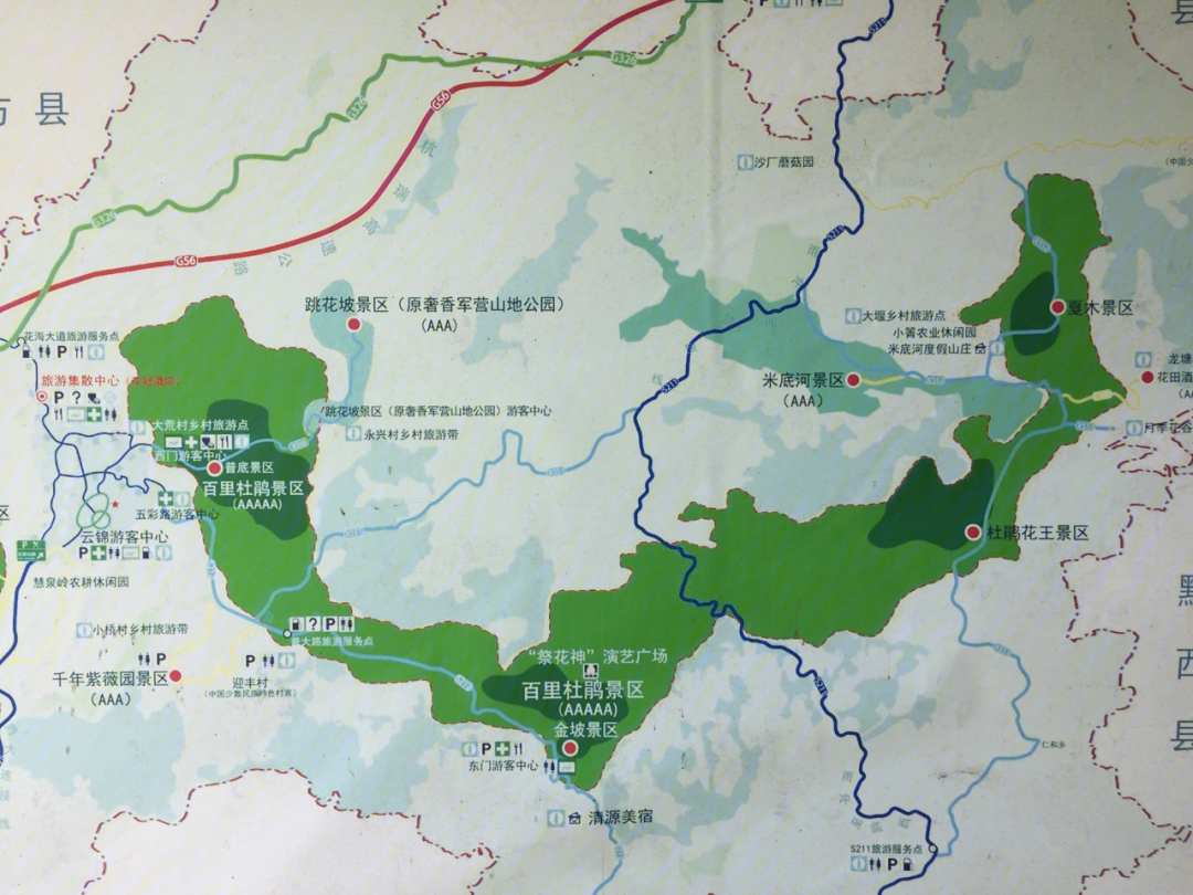 贵州百里杜鹃旅游路线图片