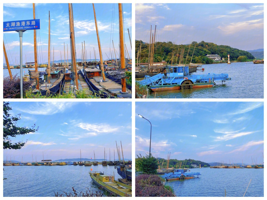 成武湖上渔村图片