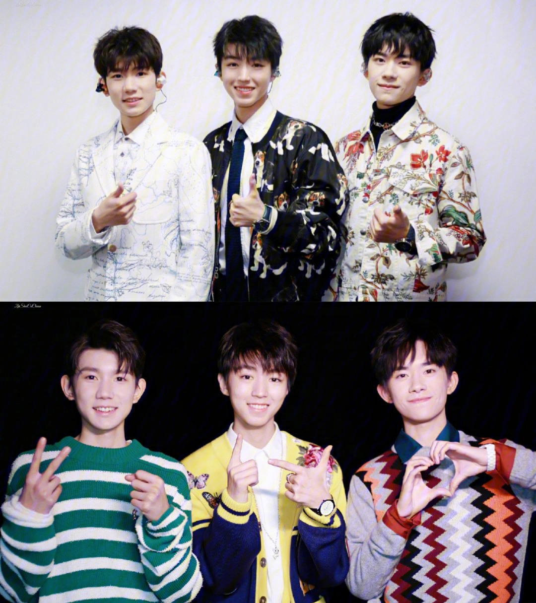 tfboys1周年的照片图片