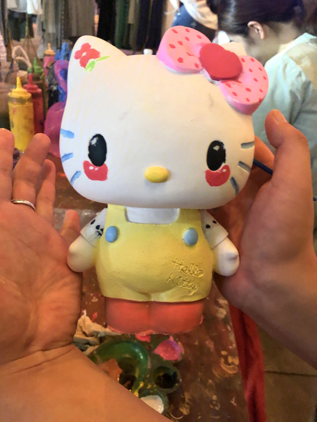 hellokitty石膏涂色