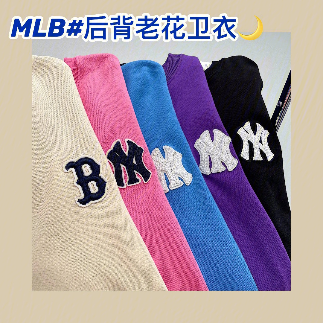 mlb老花卫衣背后小标图片