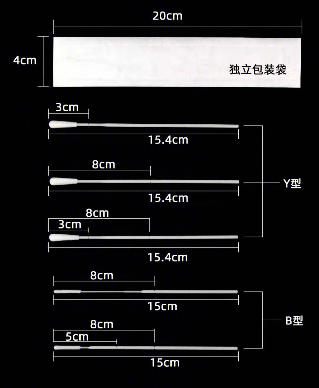 鼻咽拭子采集二层容器图片