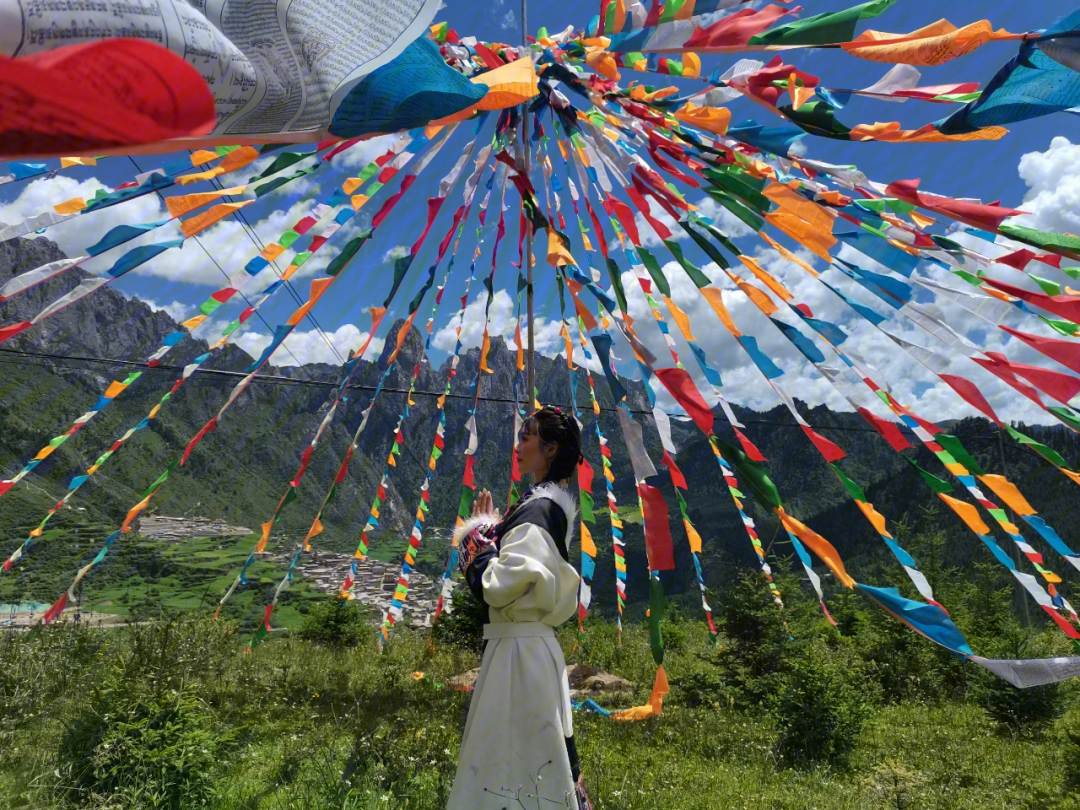 甘南旅游东方伊甸园秘境扎尕那