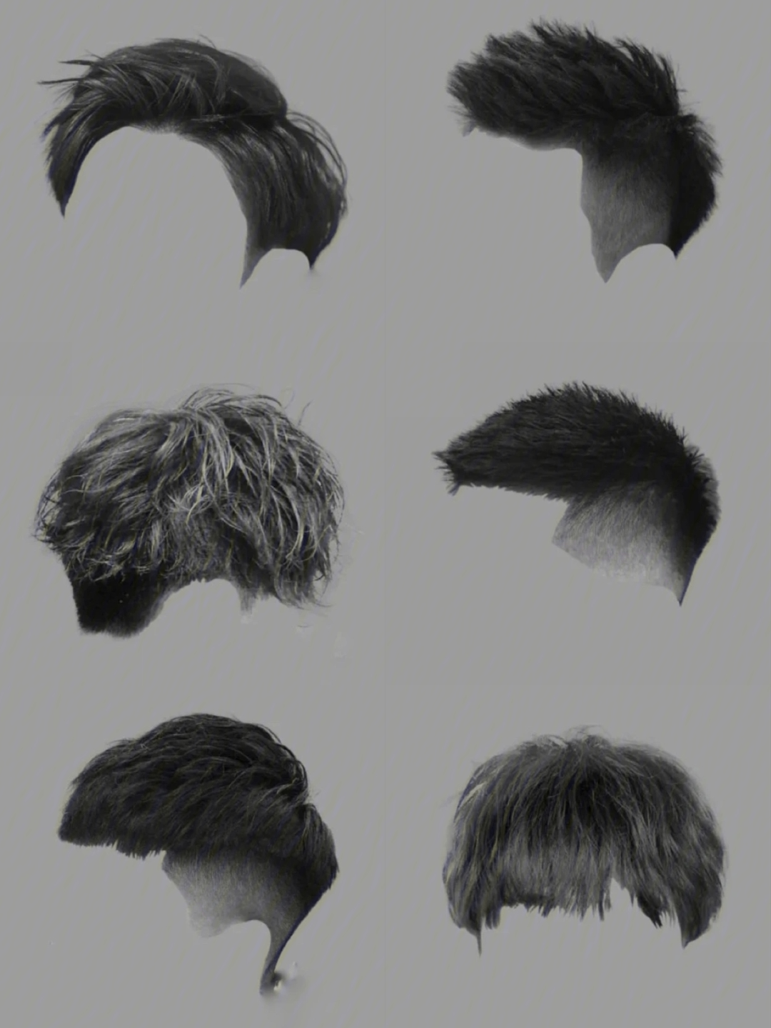 发型大全男图片加名称图片