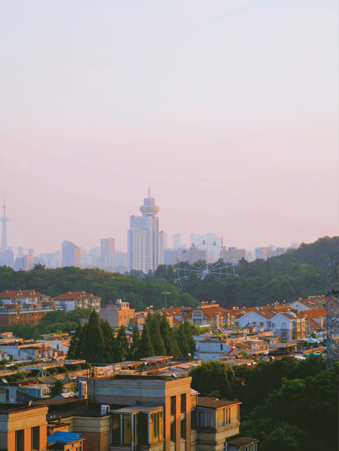 屋顶上的风景韩国图片