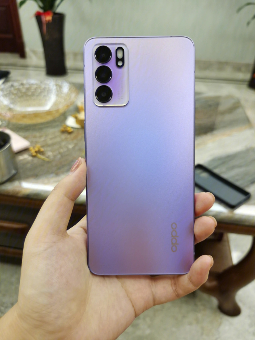 opporeno6真实颜色不加滤镜