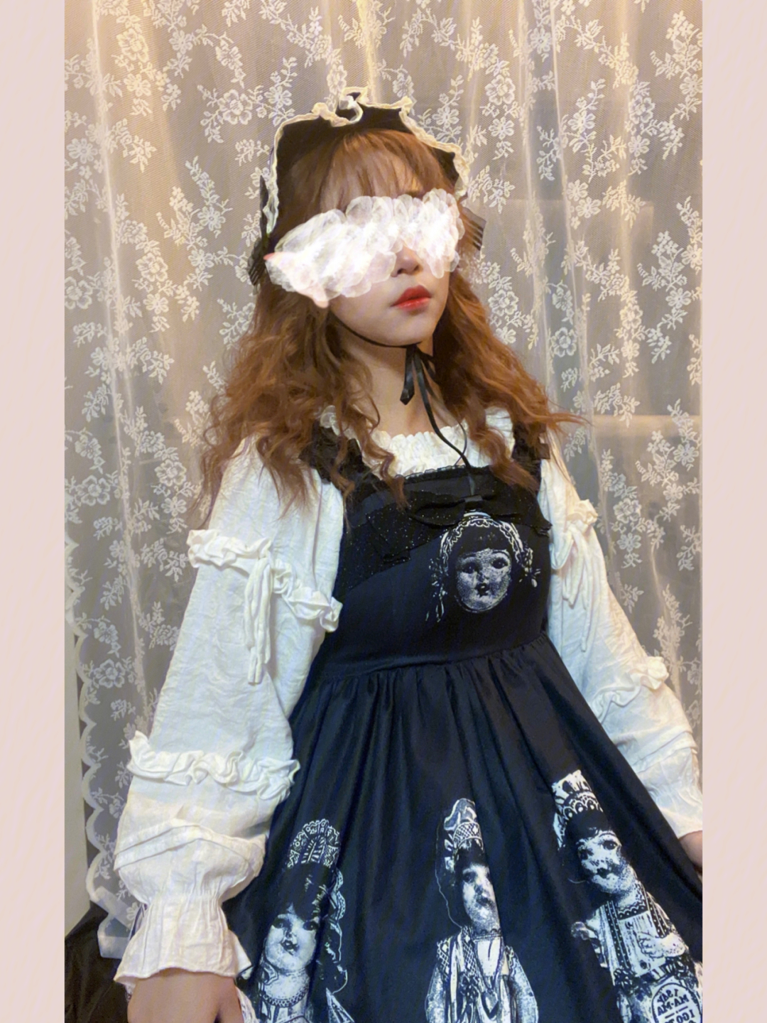 lolita丨黑甜风报纸娃娃doll感满满