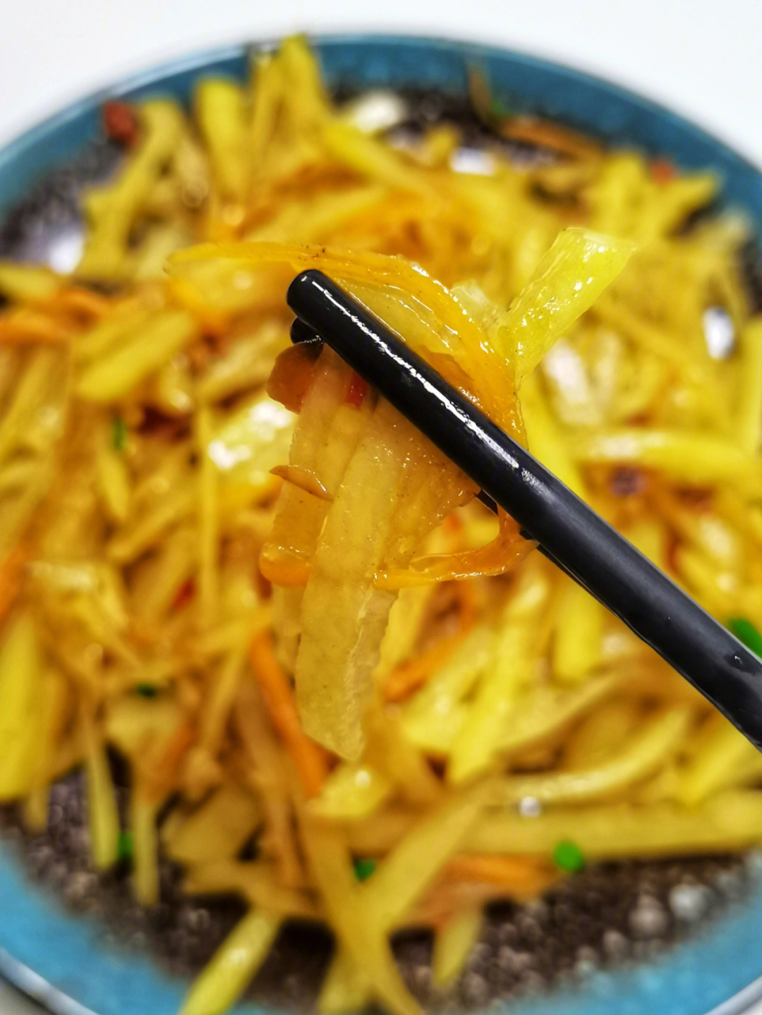 家常菜酸辣土豆丝