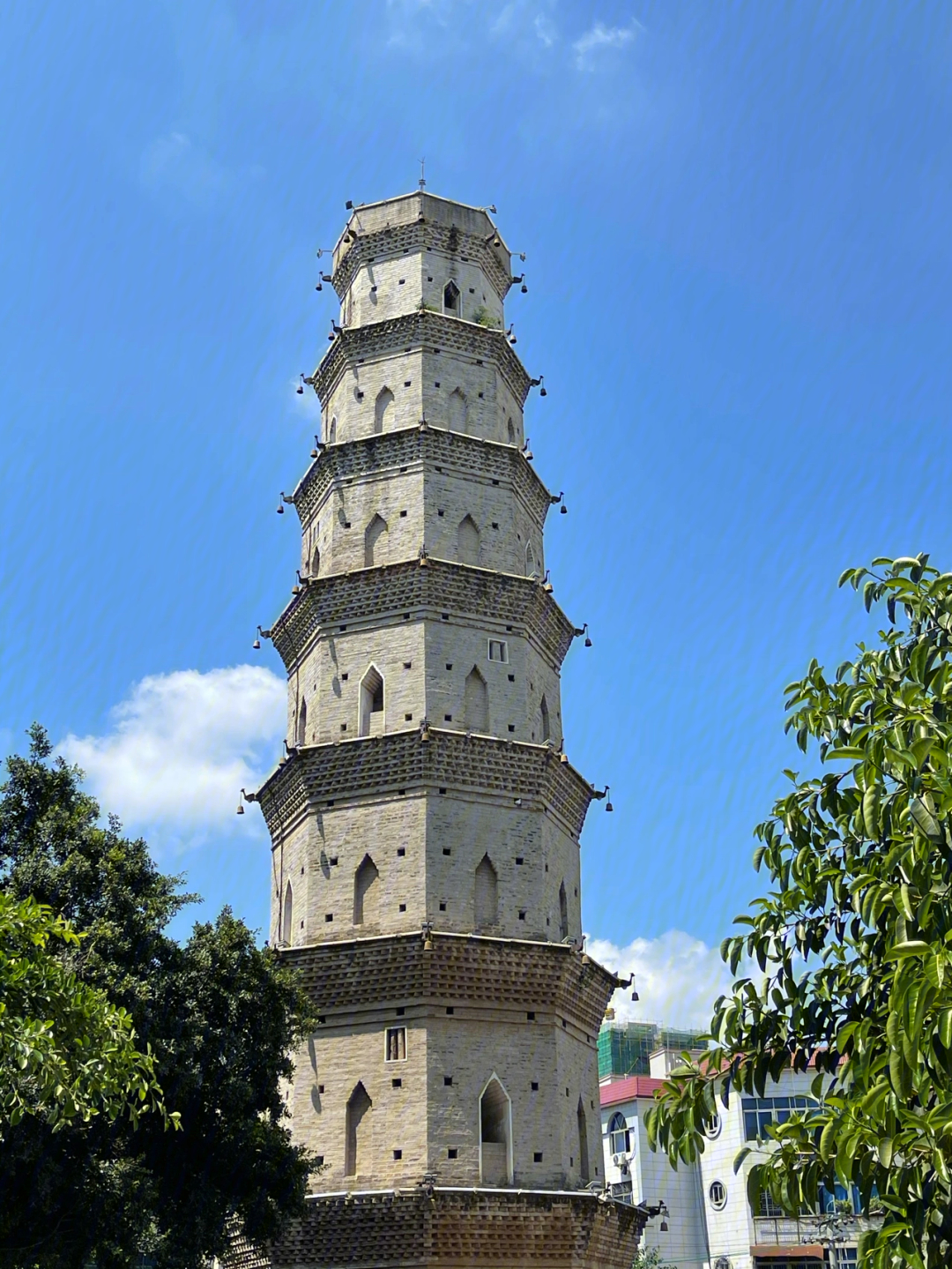 保存较好的明代建筑登云塔