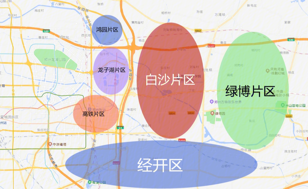 郑州东区白沙镇地图图片