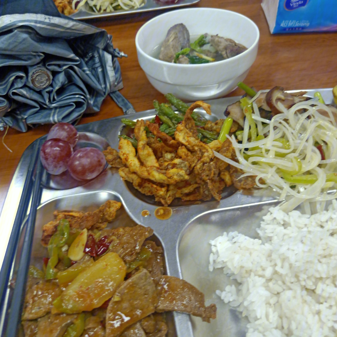 一周食堂午餐