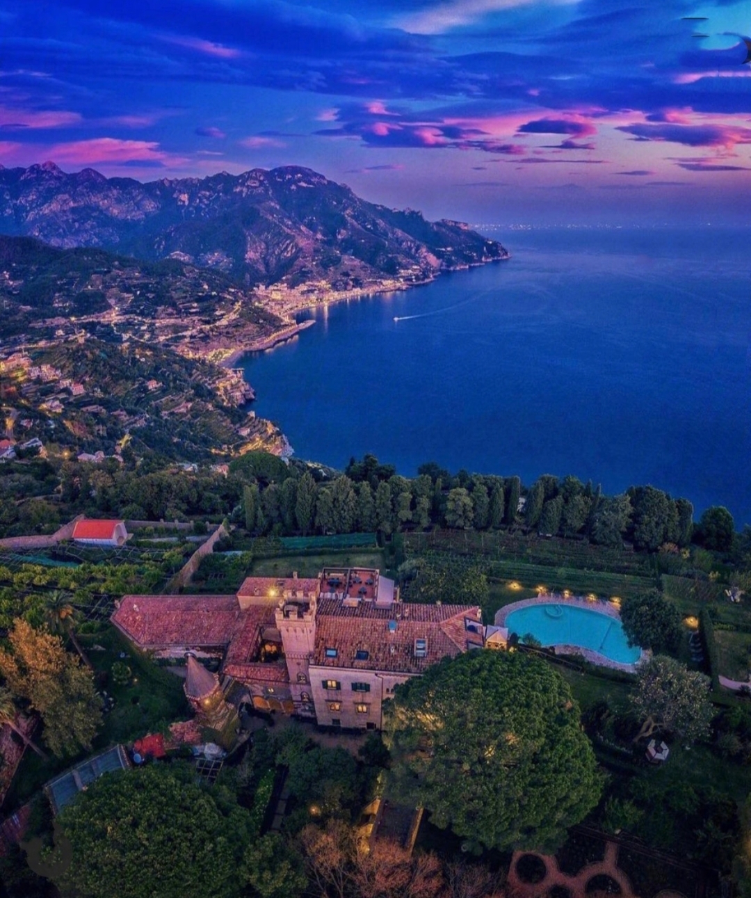 意大利阿尔玛菲海岸超美悬崖酒店