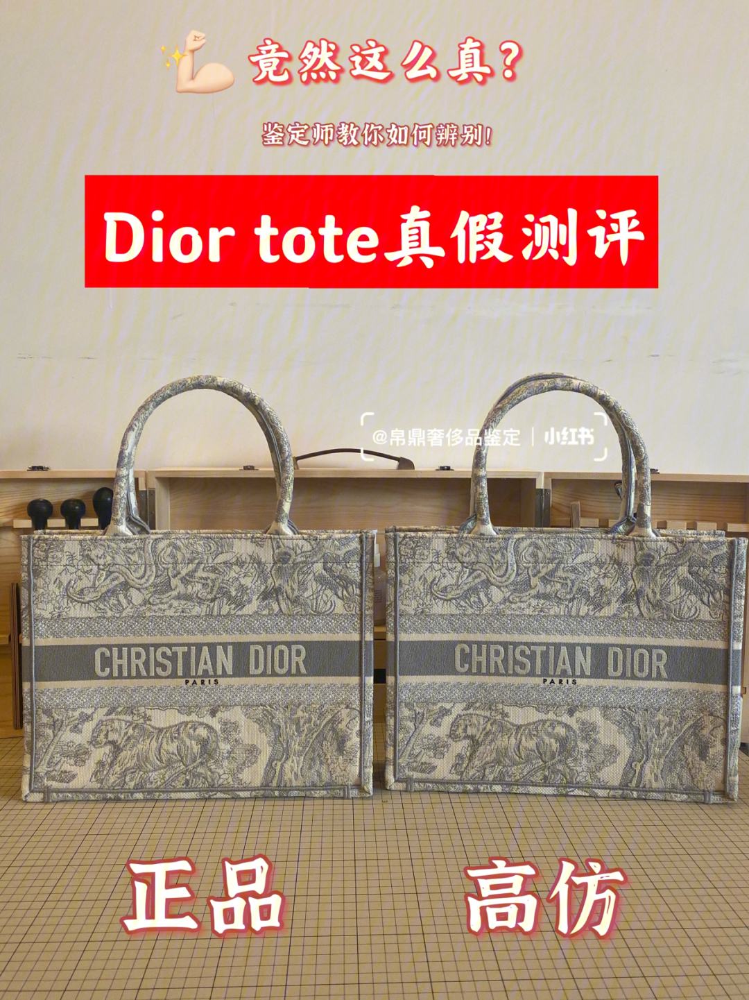 dior tote包真假辨别图片