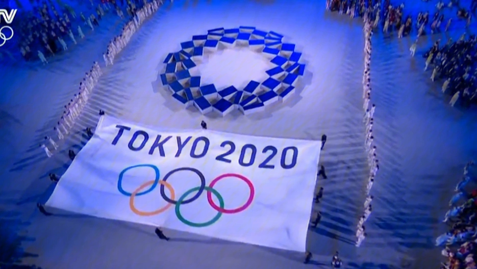 看了整个东京奥运会开幕式这个无人机摆的