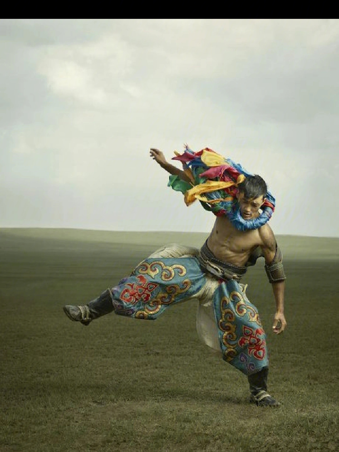 蒙古摔跤手 肌肉图片