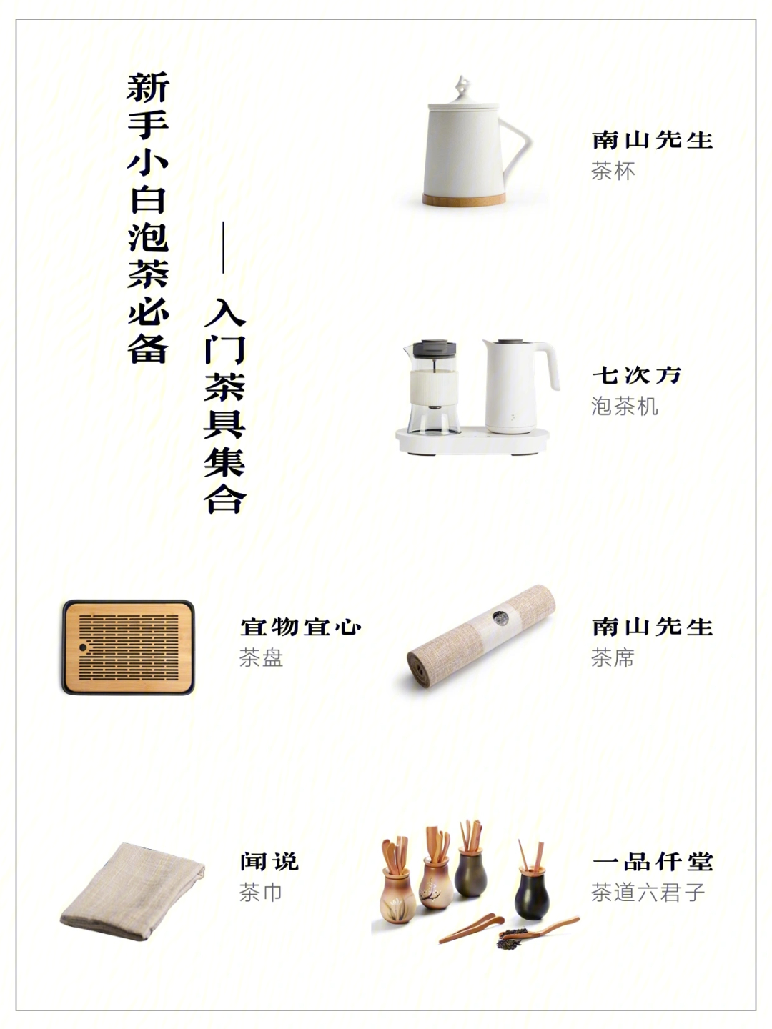 泡茶工具图解图片