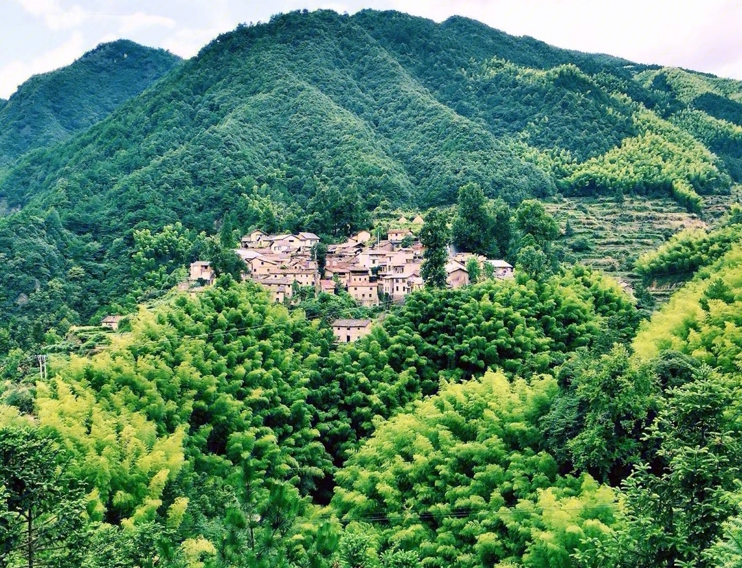 西坑村中国最美的高山古村落