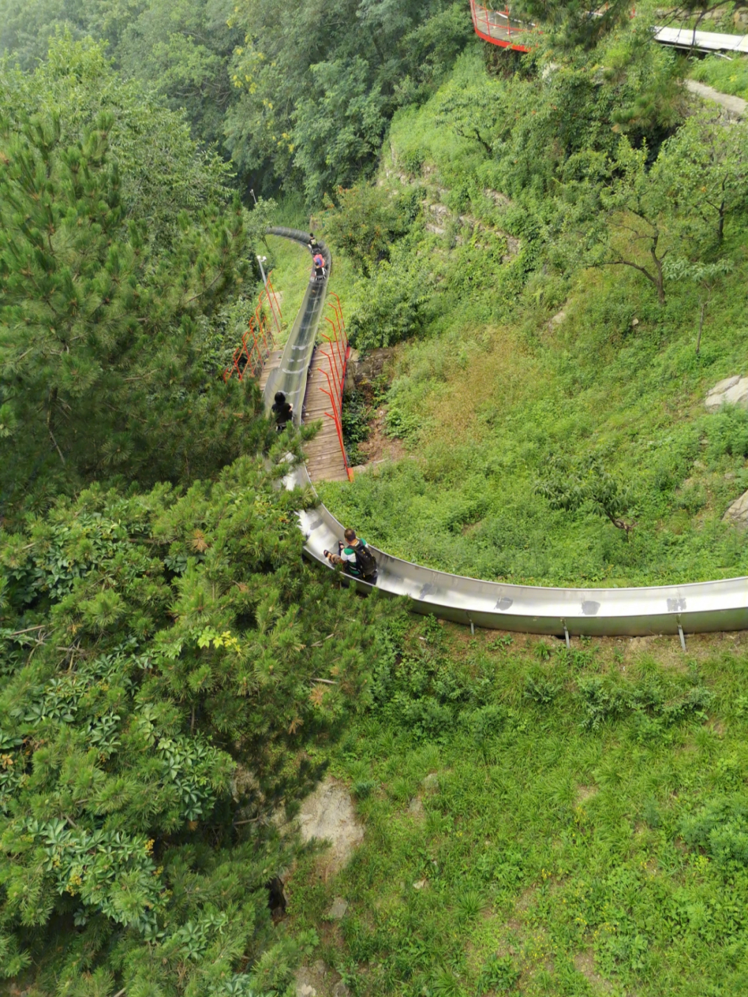 慕田峪索道和滑道介绍图片