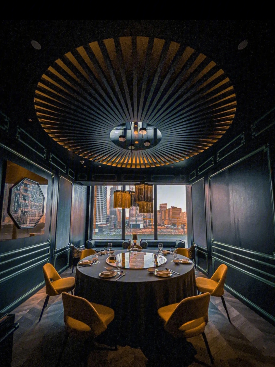 北京国贸三期顶层餐厅图片
