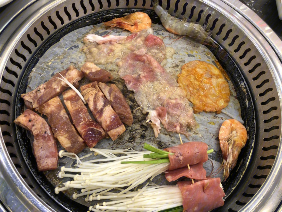 恒阳大饭店自助烤肉图片