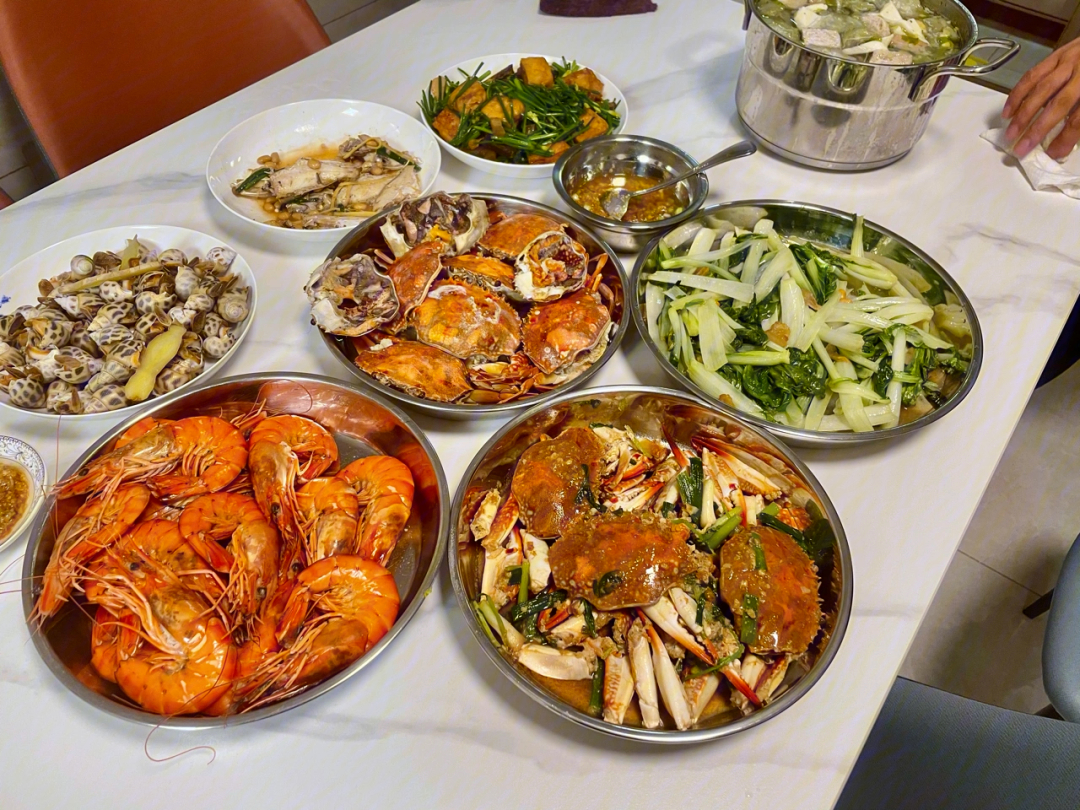 家庭海鲜大餐菜谱图片