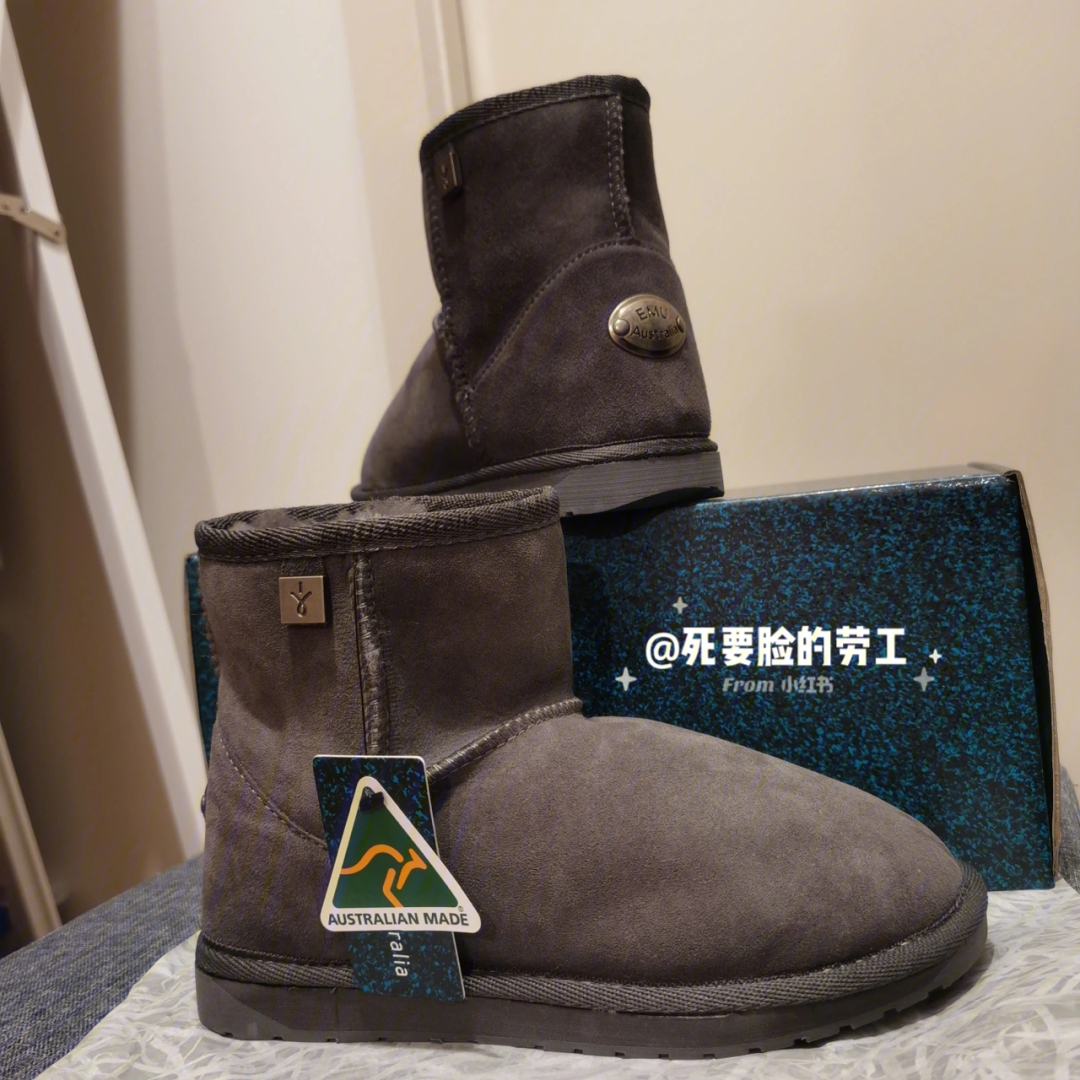 emu ugg 雪地靴4,5,6号半价,不包括栗子色