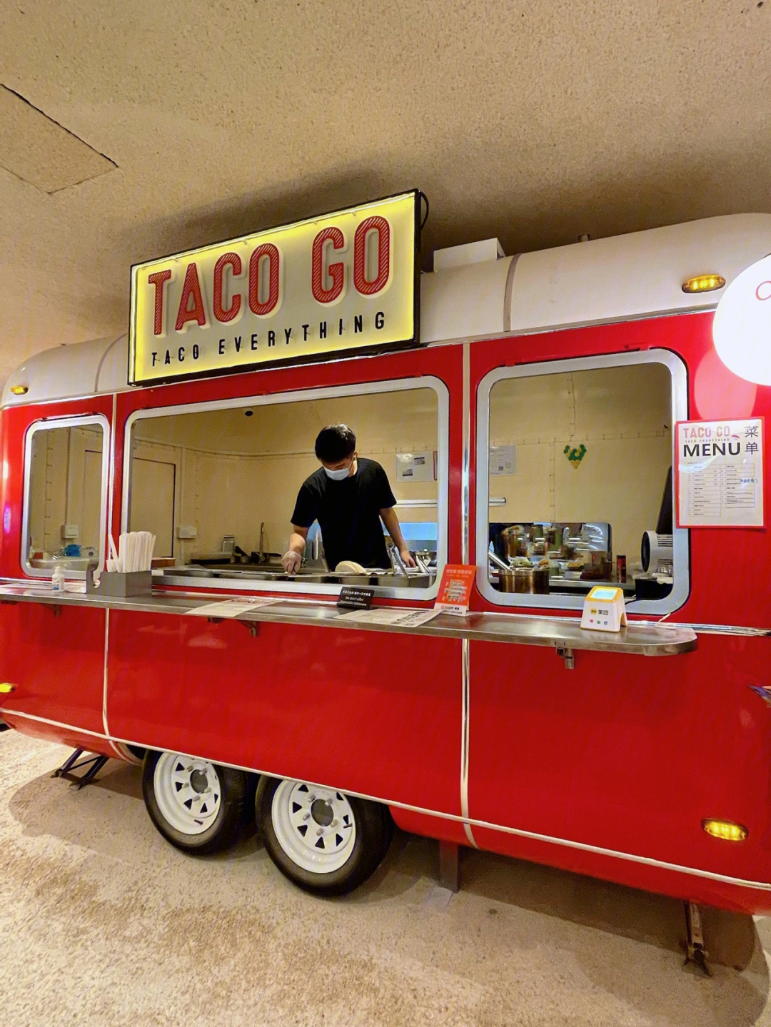 美食探店街头餐车taco专门店