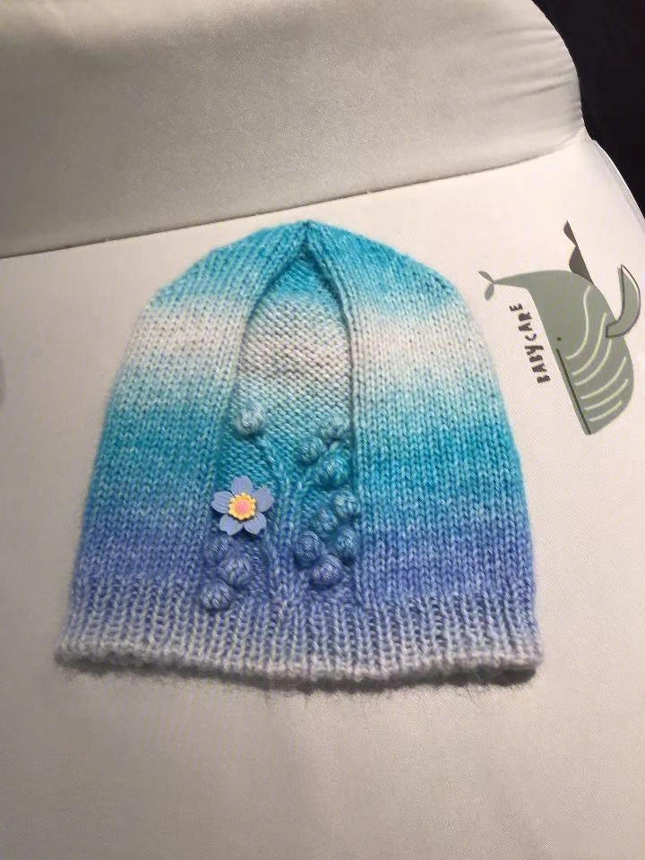 小男孩滑雪帽编织方法图片