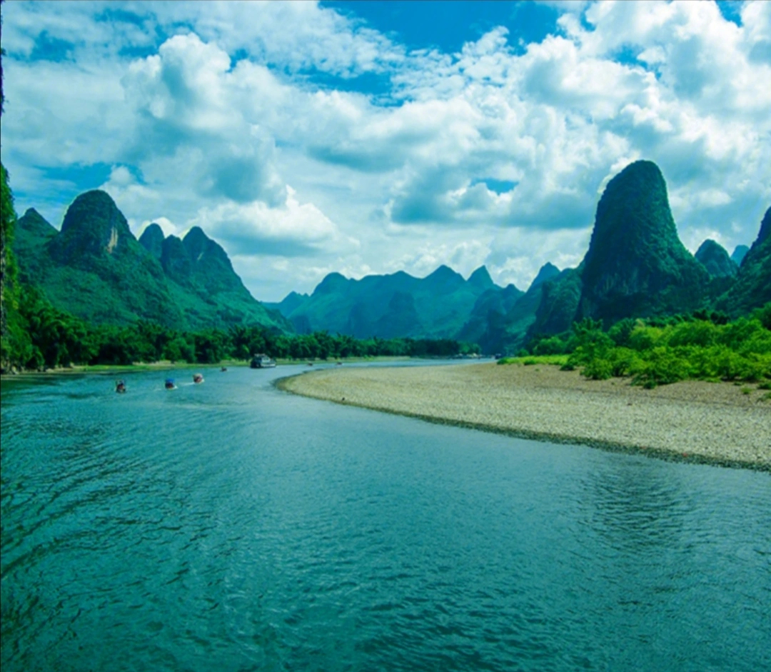 真实风景照山水图片