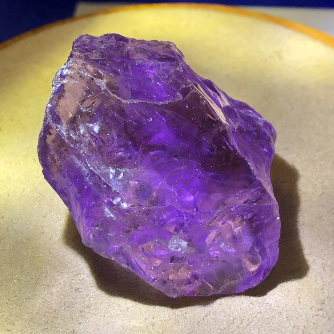 紫水晶原石 辨别真假图片