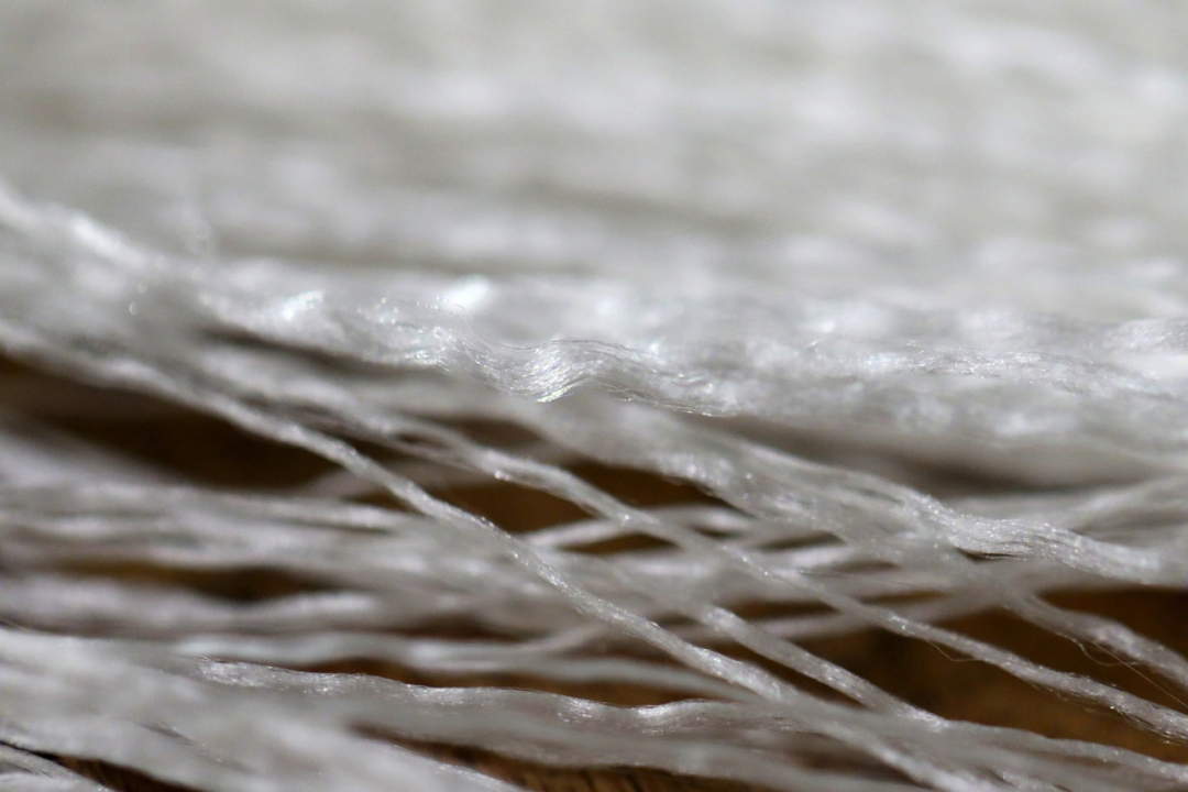 蚕丝纤维截面图片