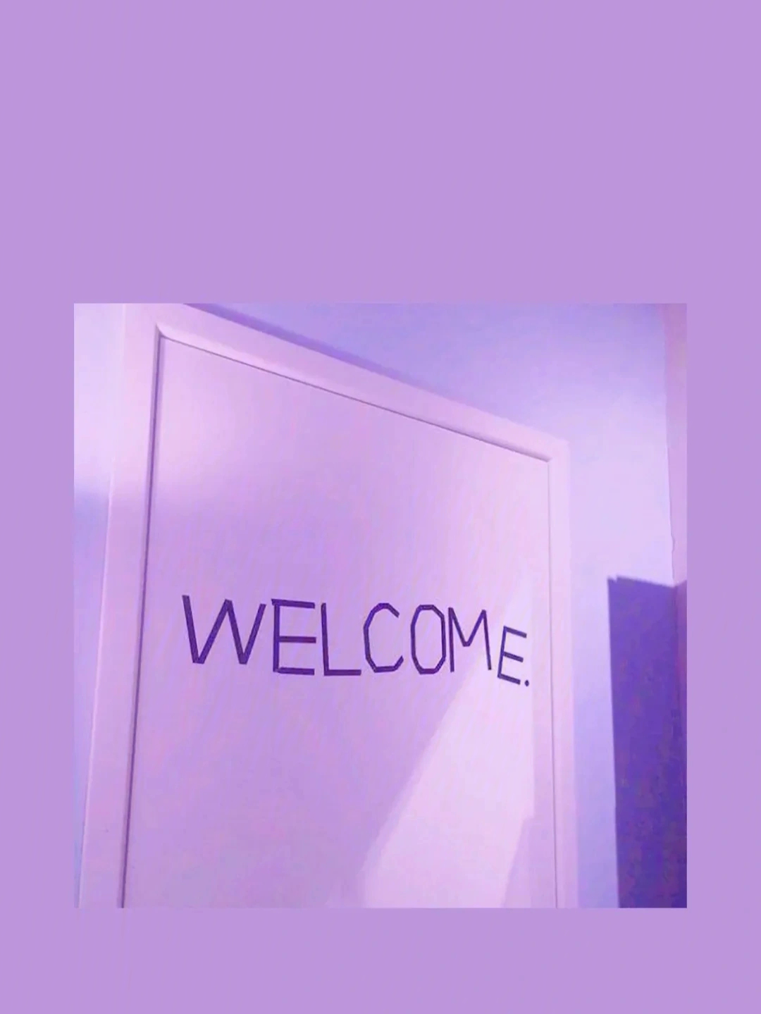 紫色主题文案图片