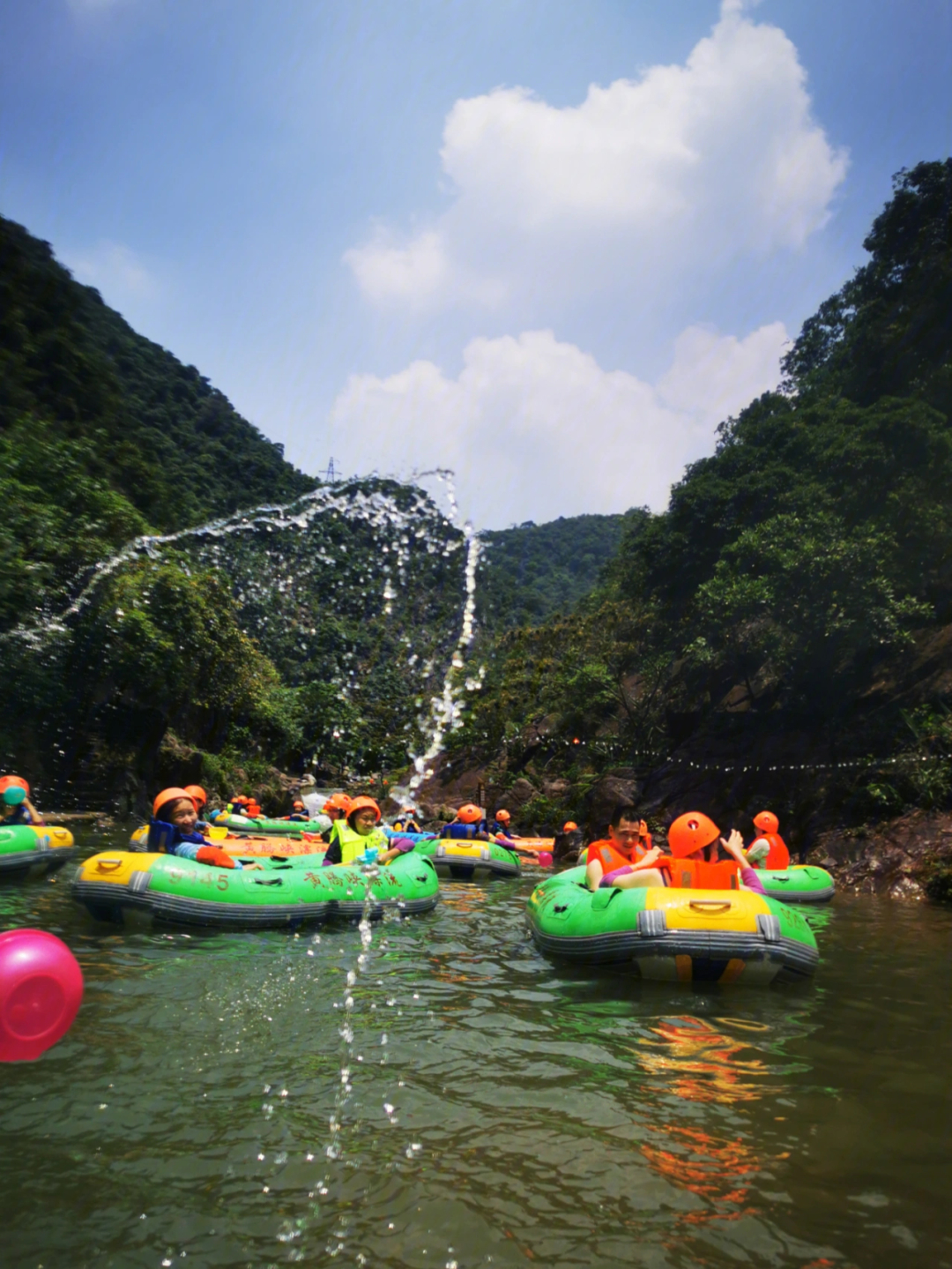 清远黄腾峡漂流记