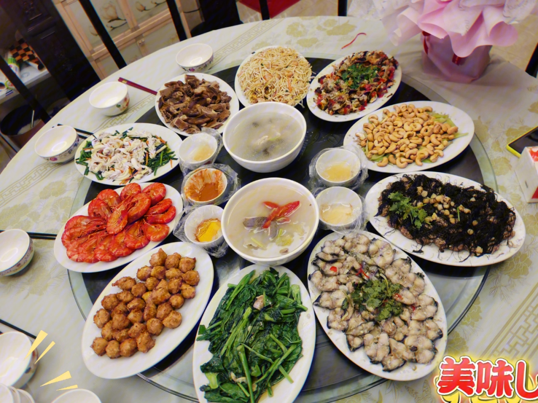 潮汕食桌位置图片