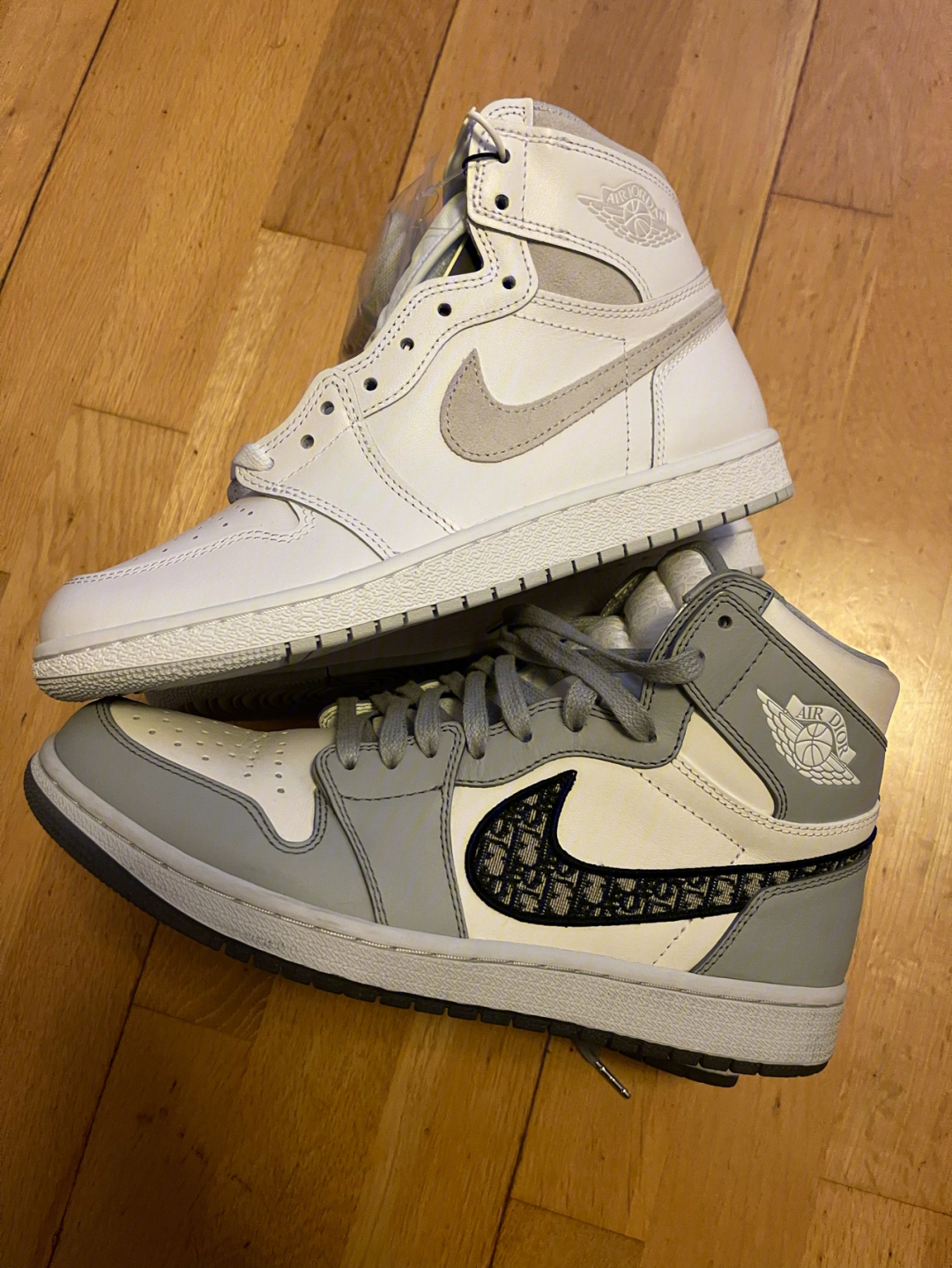 aj1灰白85og开箱