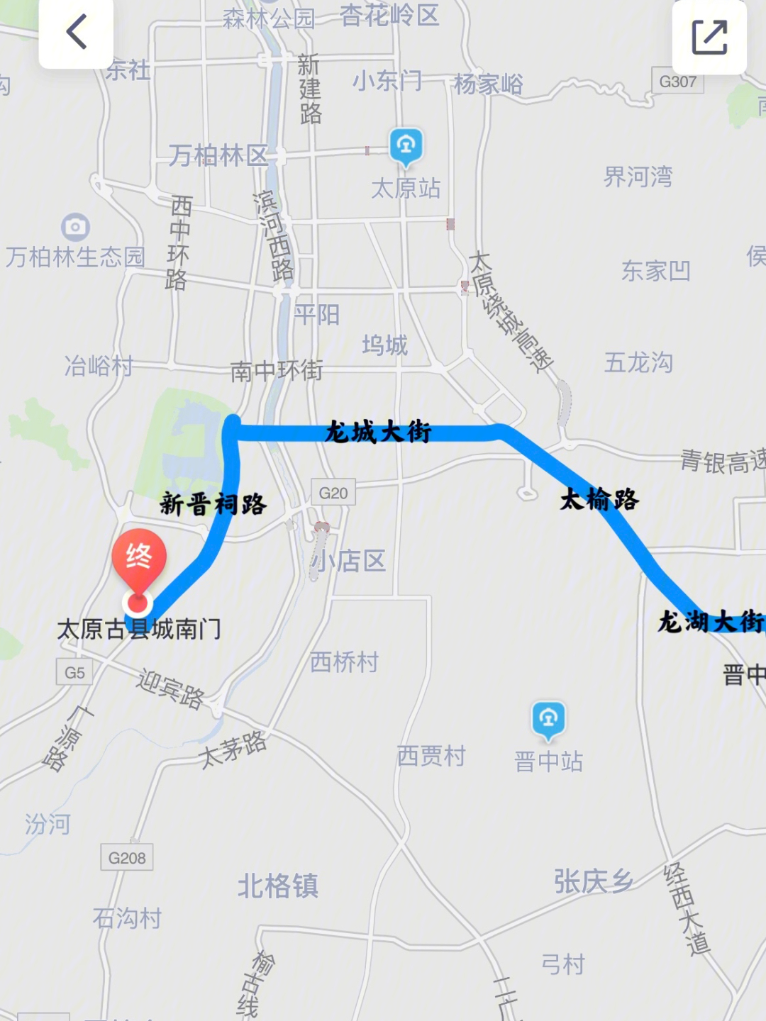 太原古县城内部地图图片