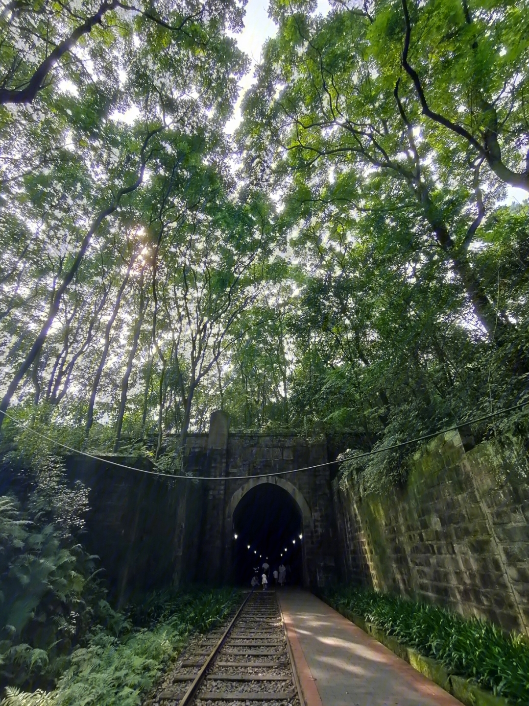 上海废弃铁路道口图片