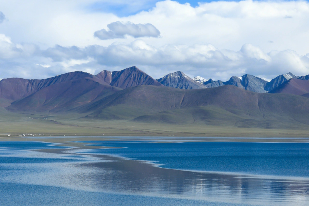 摄影西藏当雄纳木错美丽的天湖
