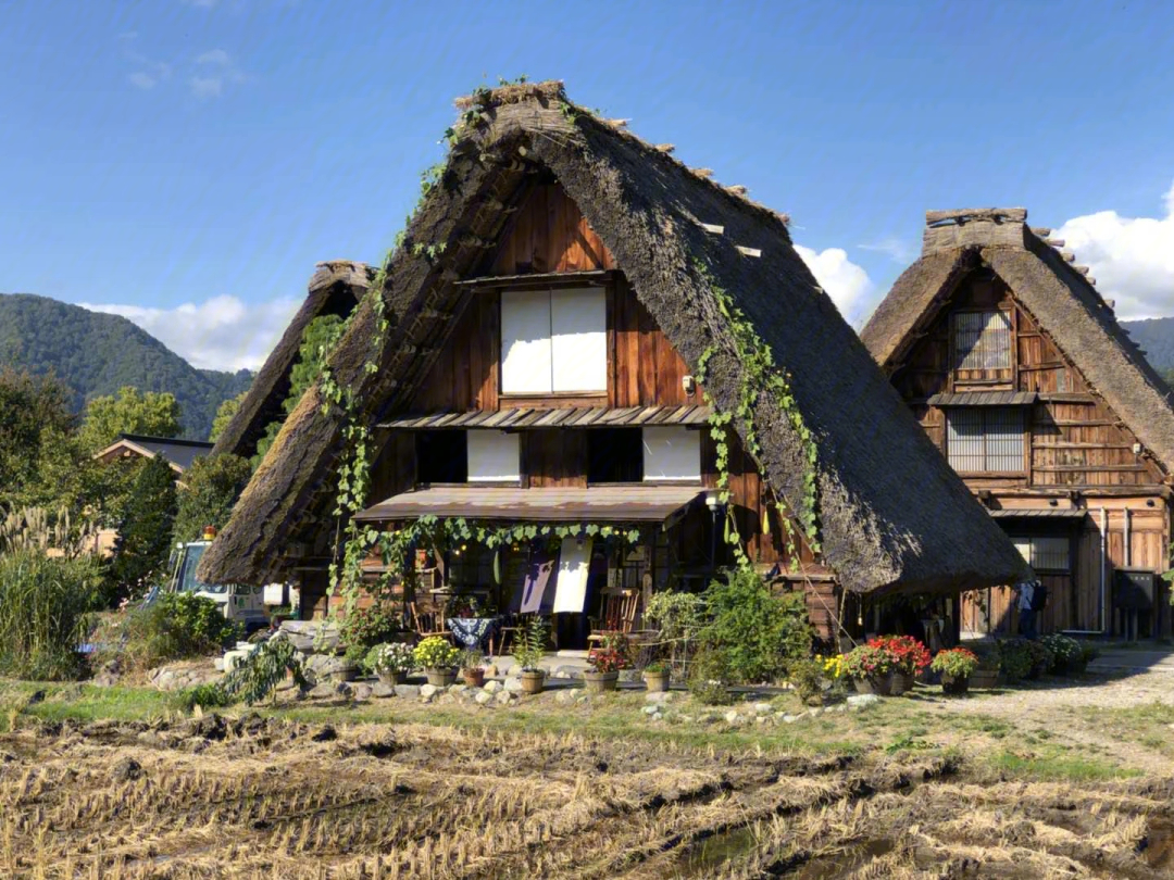 日本世界文化遗产童话小镇白川乡