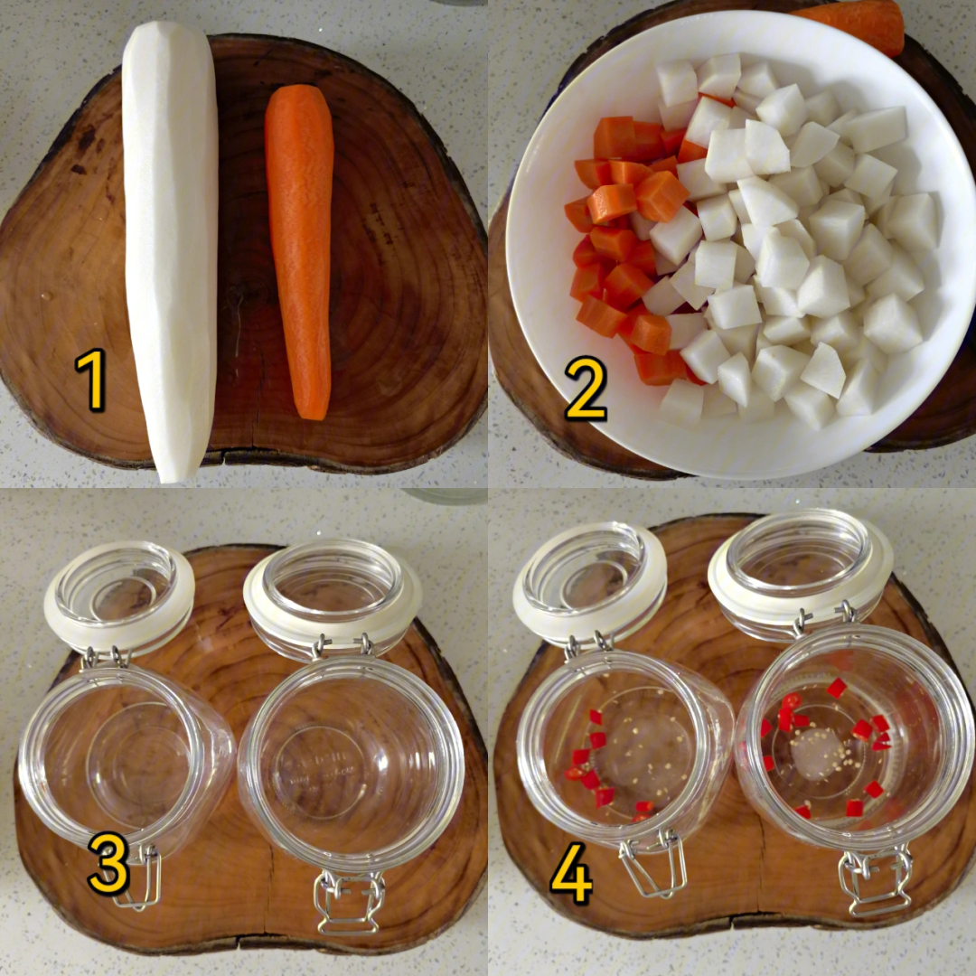 制作酸萝卜的过程图片