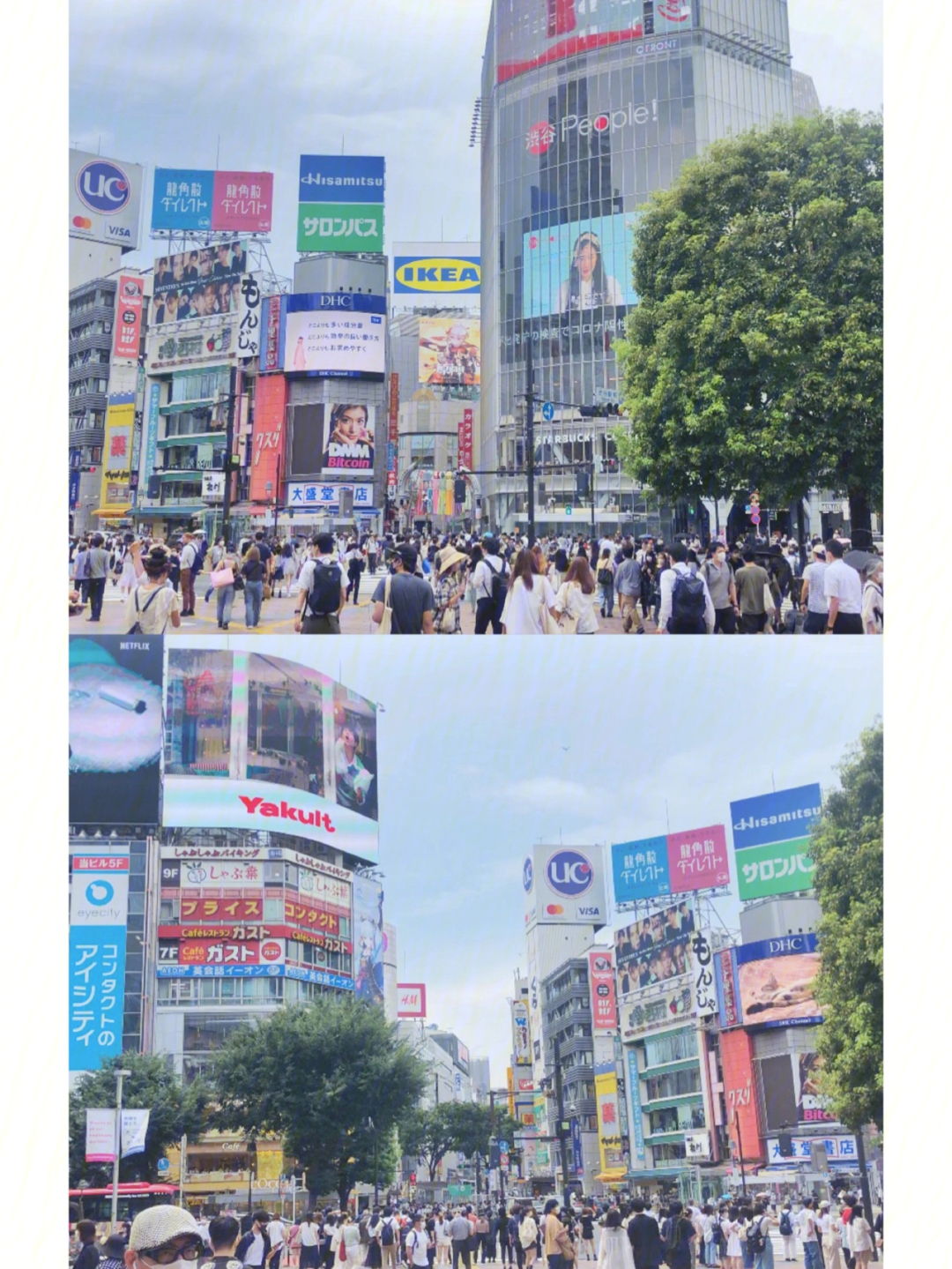 东京涩谷八公口图片