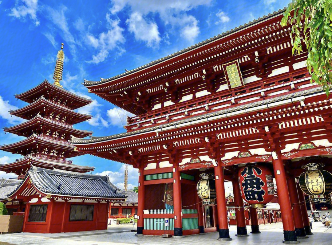 打卡日本东京最古老的寺庙浅草寺