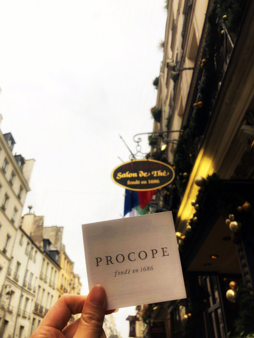 世界第一家咖啡馆 —左岸le procope